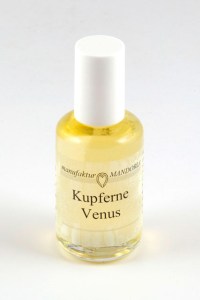 Kupferne Venus, Pflegeöl, weitet, belebt, schafft Raum für Gestaltung.